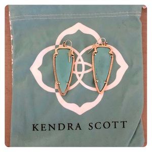Kendra Scott Skylar Arrowhead Earrings - Turquoise